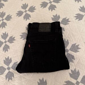 Levis 511 Jeans Mens 32x29 Black Denim Slim Fit Stretch Straight Leg